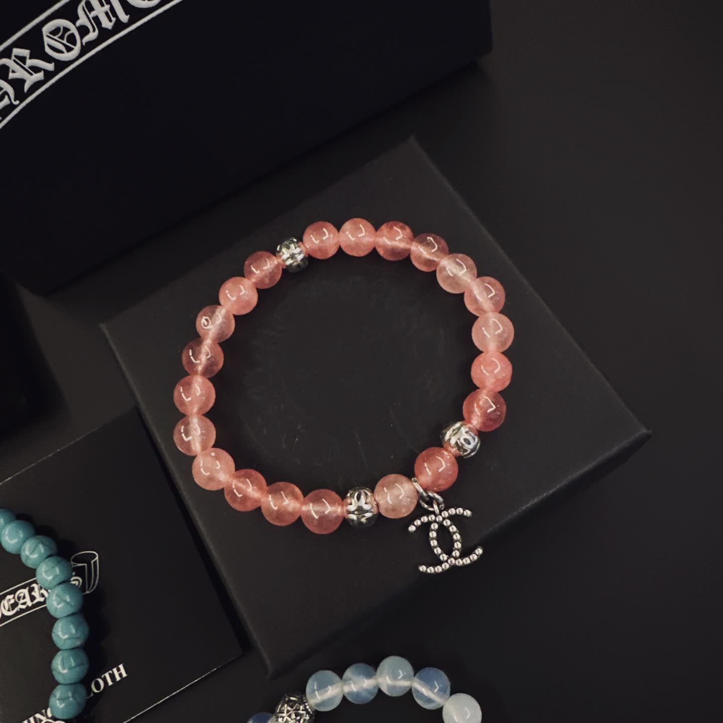 Chrome Hearts Chromeharts Beaded Bracelet Set